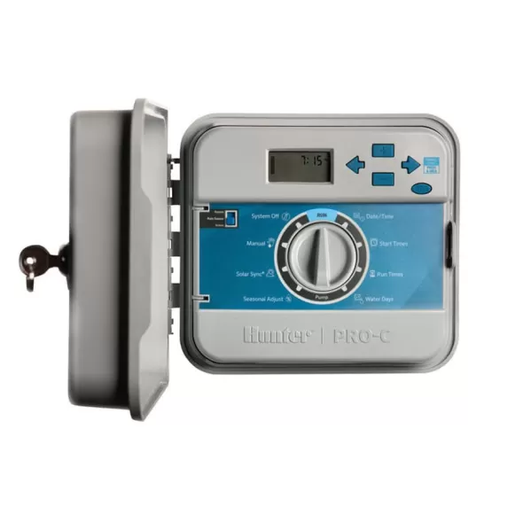 Hunter Base Module Controller, 4 Stations Modular Plastic Pc Series | PC400