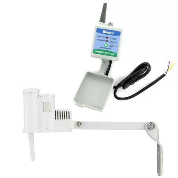 Hunter Sensor and Receiver, 24 VAC Input Polycarbonate WR-CLIK Series Wireless | WRCLIK