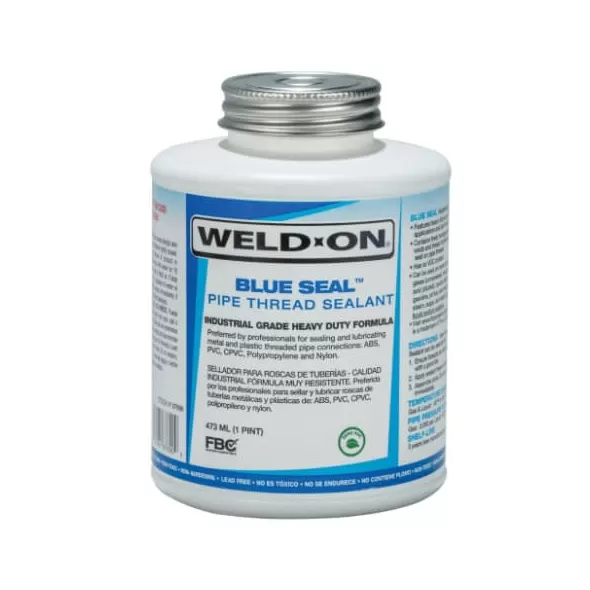 1 pt Can Blue Pipe Thread Industrial Grade Category 2 Sealant | IPS87690