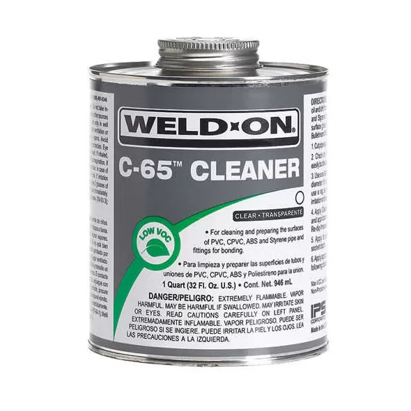 1 gal Can Clear C-65 Series with Screw-On Cap Cleaner Can | IPSC65GAL