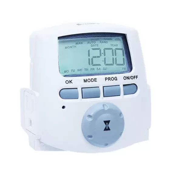 1000 W 120 VAC Primary White DT620 Series Indoor Digital Plug-In Timer | ITMDT620