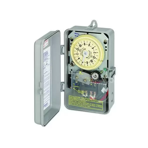 240 VAC Primary Gray Plastic R8800 Series Sprinkler/Irrigation with 14-Day Skipper Time Switch | ITMR8806P101C