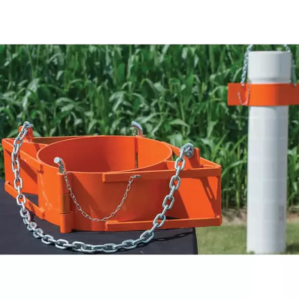 5" Zinc-Plated Steel PVC Casing Elevator | JKTELEV5