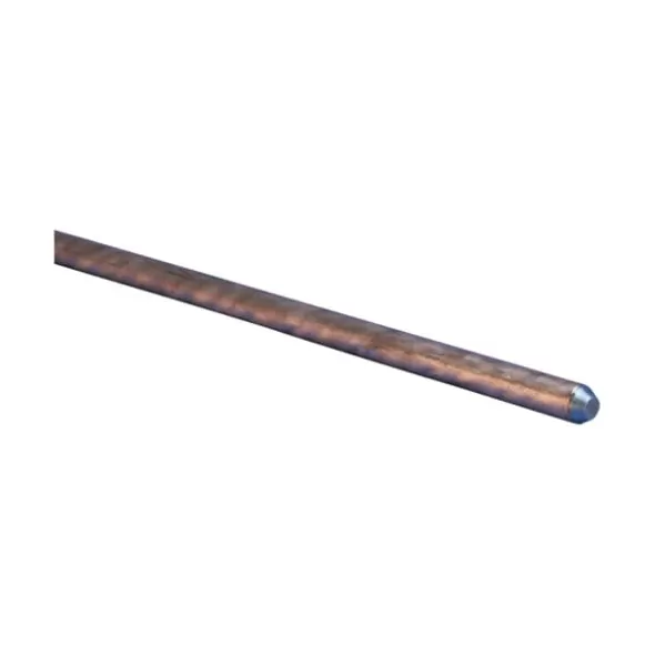 5/8" x 8' Electrolytic Copper Coated Pointed Ground Rod | KIRPLGR