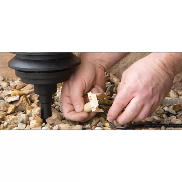 50 V 2-23/32" x 1-1/2" Direct Bury with Orange Nut For Irrigation Systems and Low Voltage Lighting Splice Kit | KNG20205