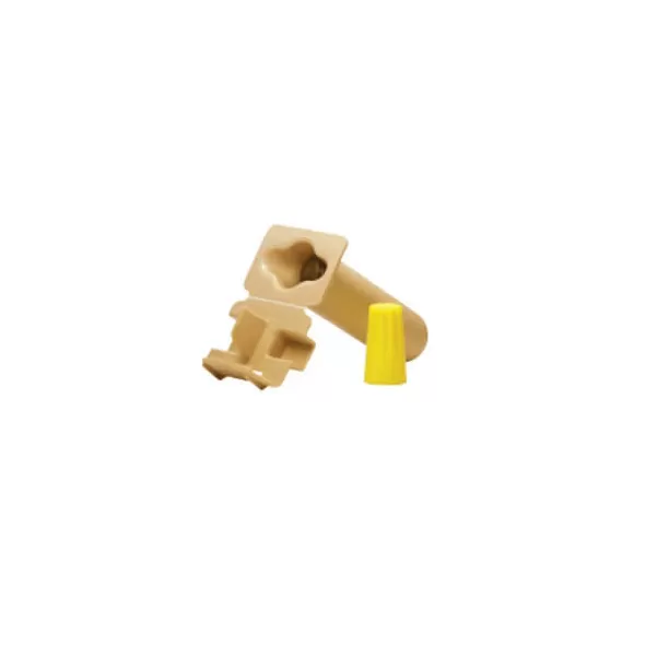 Direct Bury with Yellow Nut, 50 V 2-23/32" x 1-1/2", For Irrigation Systems and Low Voltage Lighting Splice Kit | KNG20210