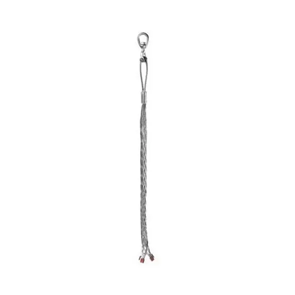 32" without Swivel For Pulling Irrigation Pipe Directional Boring Pull Backs Insulated Wire Rope Tubing PVC and Bare Conductors 1-1/4 to 2" OD Pipe Wire Mesh Grip | KNG81931