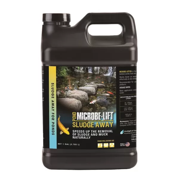 1 gal Brown/Black Liquid Pungent Distinctive Earthy Odor Sludge Remover and Nitrifier | MICMLXSAG