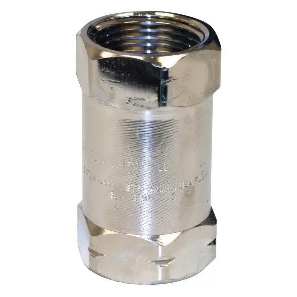 1" FNPT 15 to 25 psi 3 gpm Chrome Lead-Free Metal FRGX Series Flow Control Valve | MRLFRGX1030