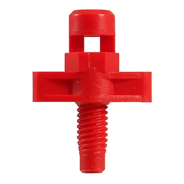 7' 340 Degrees Full Circle 23.5 gph Red Flat Fan Winged 1-Piece Spray Jet | MXJMAR340W