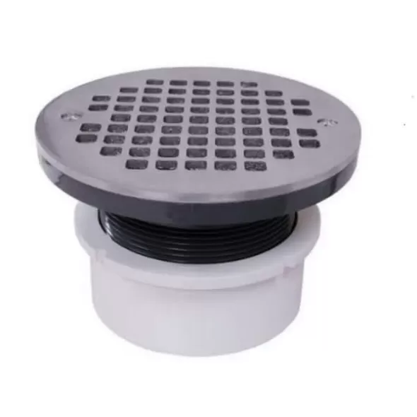 6.125" x 4.66" with 6" Strainer Adjustable General Purpose Drain | IPS4841B