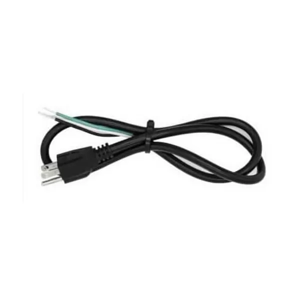 125 VAC 13 A 6' Power Straight Plug 3-Conductor Cord/Pigtail | KNG25261