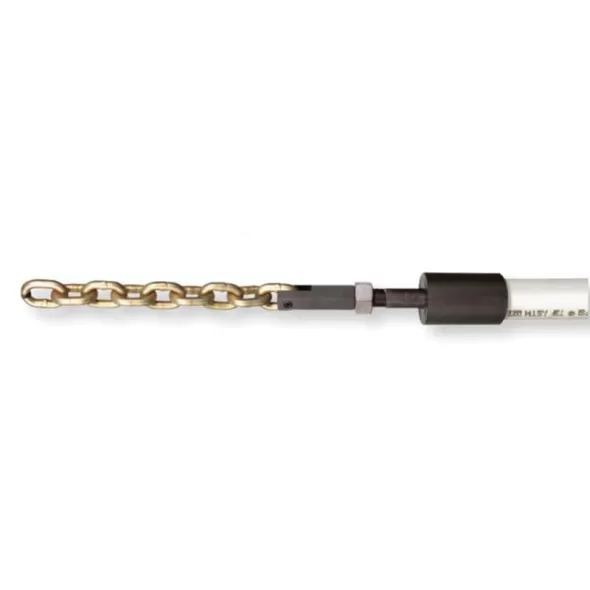 1-1/8" Plated with Male/Female Adapter Heavy-Duty For All Pipe Pulling Equipment Chain | KNG81311