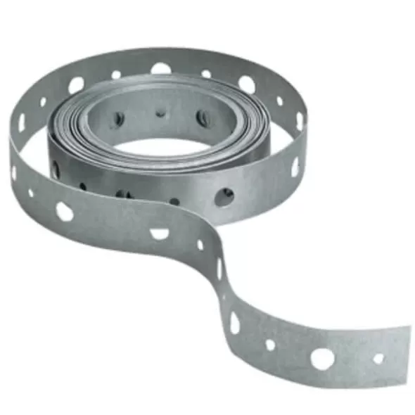 10' x 3/4" x 20 Gauge Galvanized For Hanging or Fastening Conduit Pipe or Cables Hanger Strap | KNGGHS1510