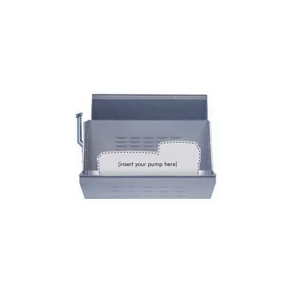 29-3/8" x 15-3/4" x 17-1/2" Powder Coated Stainless Steel Pro Pump Universal Enclosure | MUNENCP2