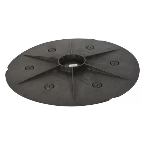 24" Black For FWAS24 H Flo-Well Stormwater Leaching System Bottom Panel | NDDFWBP24