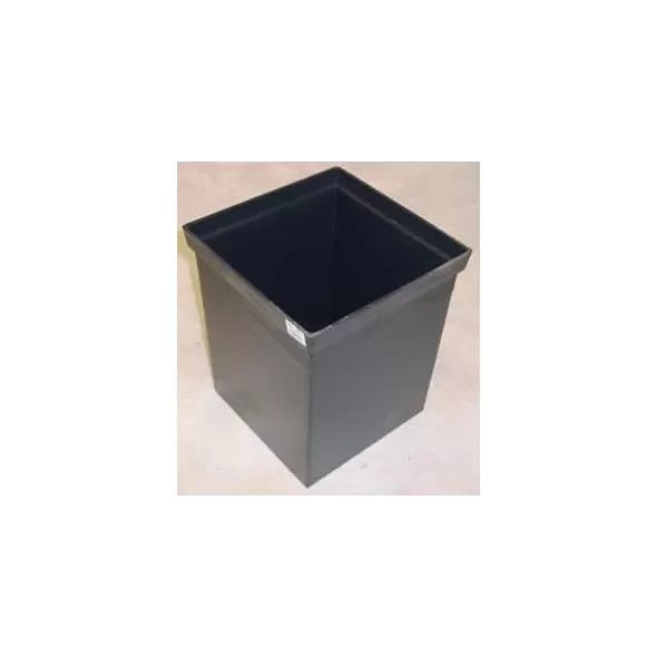 12" x 12" Square Black 1-Piece For 12" x 12" Catch Basin Sump Box | NDS1225