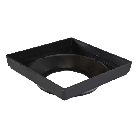 12" X 12" Square Black Low-Profile For 12" X 12" Catch Basin Adapter |  1230