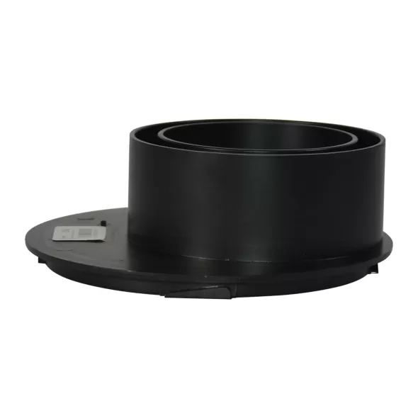 2-1/4" Outlet, Black Offset Universal For Catch Basins | 1245