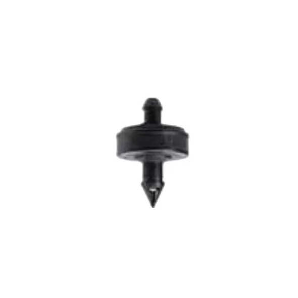 0.16 to 0.17" x 0.16" Self-Piercing Barb 1 gph Black Point Source Drip Emitter | NEESPCV1025