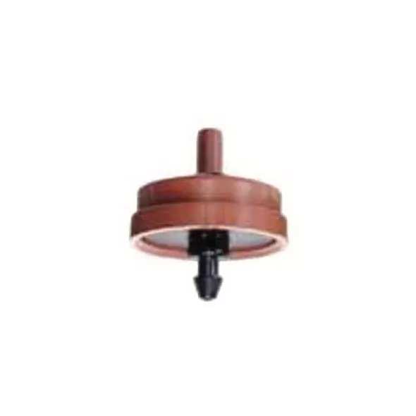 0.16 to 0.17" Inlet Barb x NIPS 1 gph Black Point Source Pressure Compensating TechFlow Drip Emitter | NETWPC10