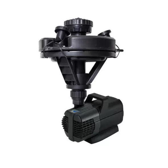 1/4 Hp 14.3" X 18.9" Black With Light Floating Fountain |  45383