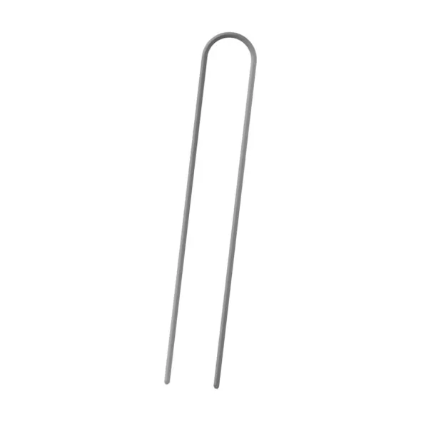 6" L Silver 11 ga Steel 21D1 Series Round Top Sod Staple | PINLAN25