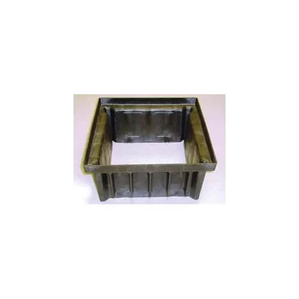 24" x 24" Square Black without Bottom For 24" x 24" Catch Basin Series Extension | NDS2418