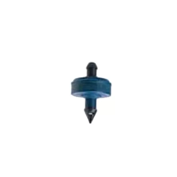 0.16 to 0.17" x 0.16" Self-Piercing Barb 0.5 gph Blue Point Source Drip Emitter | NEESPCV05100