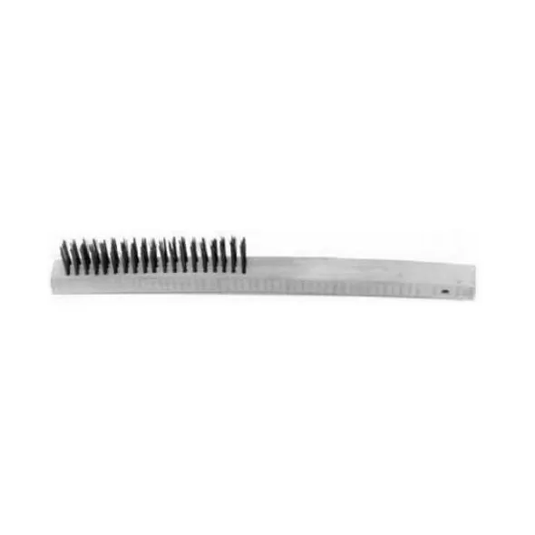 3 Rows of 19 Tuffs Short Handle Wire Brush | PAS4482