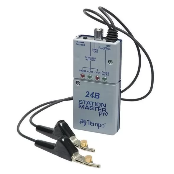 28 VAC 3 hr Continues 9 V Alkaline Battery Station Master Pro Inludes 700C Carrying Case Irrigation Tester | PEI24B