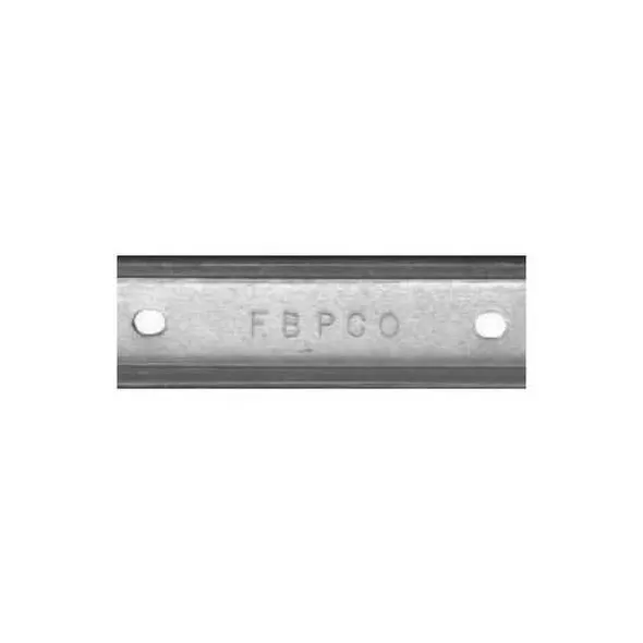 10' x 1.08" x 0.087" Aluminum Termination Bar | PNXTBAR10FT