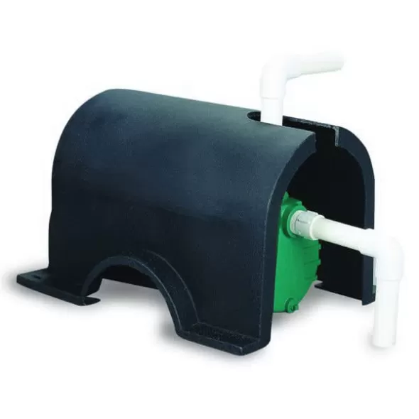 22" x 15.5" x 18.5" Black Plastic PumpHaus Pump Cover | PPL265075