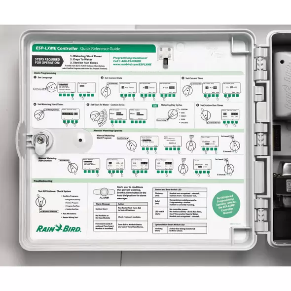 Rain Bird ESP-LXME 8 Station Indoor/Outdoor Controller | RBLESP8LXME