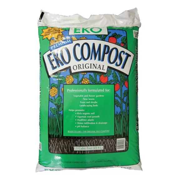 Bag 1.5 cu-ft Coverage Eko Organic Compost Soil | RCHEKOCOMPOST