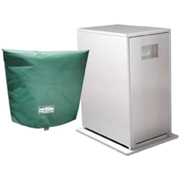 22" x 16" x 30.5" Aluminum Insulated Backflow Enclosure | SBXSBBC22ALI