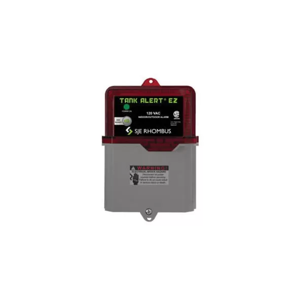 120 VAC 82 dB 6' Cord 6.7" x 5.3" x 2.5' Water Alarm | SJETAEZ01HTB