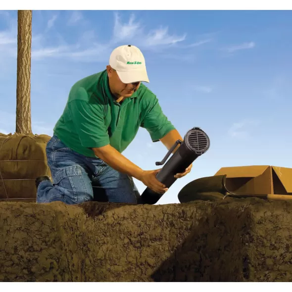 1/2" x 1/4" MNPT x Barb 0.5 gpm RWS Series Root with Check Valve Watering System | RBLRWSBC1402
