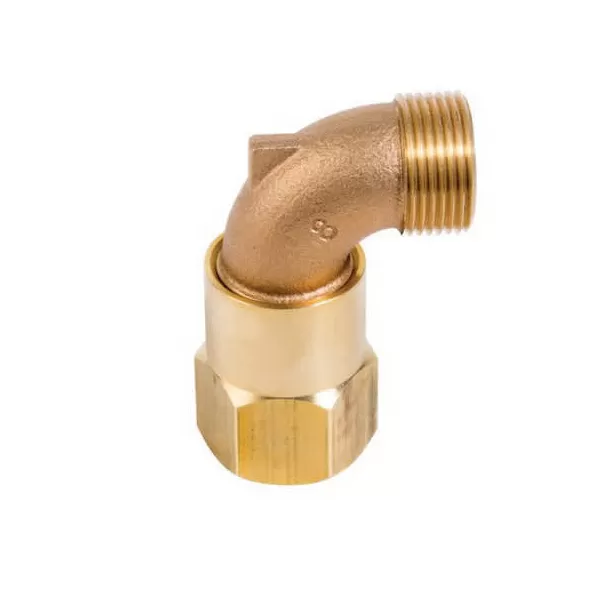 1" FPT x MHT Brass SH Series Hose Swivel | RBLSH2