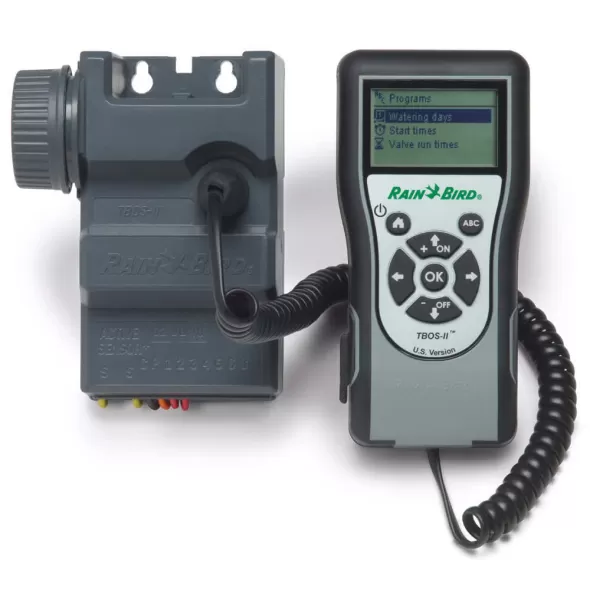 4 Stations Indoor/Outdoor 3.8" x 2" x 5.1" TBOS-II Series Battery Operated Commercial Controller | RBLTBOS2CM4