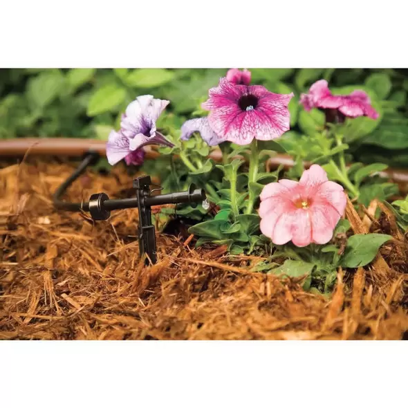 Rain Bird Drip Emitter, 1/2" Or 3/4" X 1/4" Barb X Barb Xb 100/Inner Carton | X68530