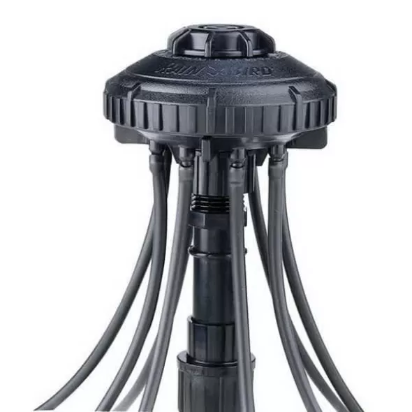 1/2" Inlet FPT x Barb 0 to 24 gph XBD Series Drip 8-Port Multi-Outlet Emission Device | RBXXBD81