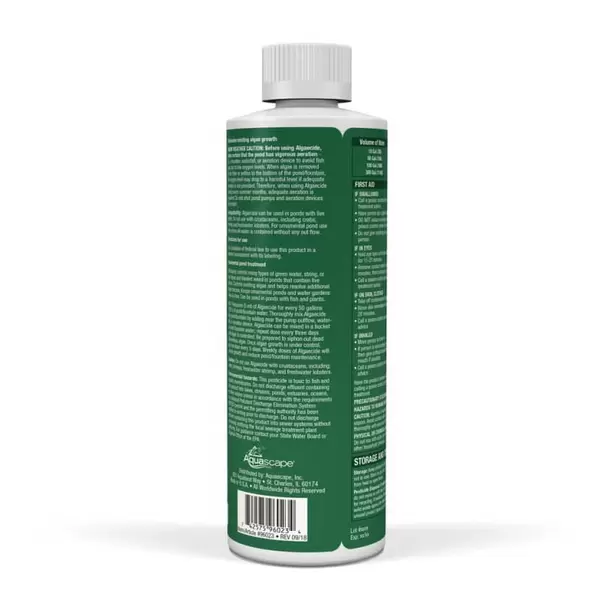 16 Oz Red Liquid Earthy Odor Algaecide | 96023