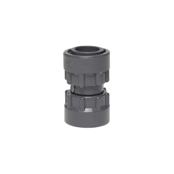 PVC Coupling Manifold 1" x 1" Swivel x Swivel | 329-010