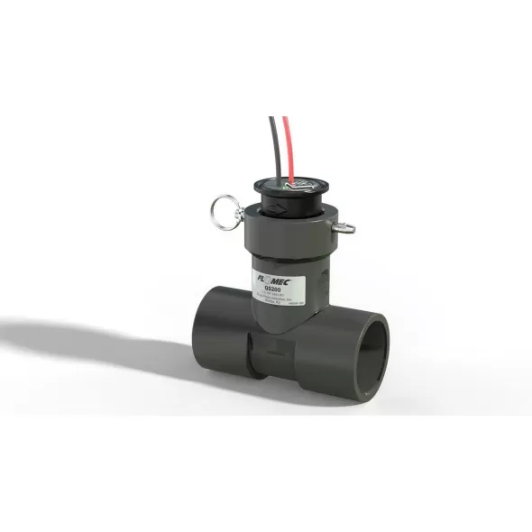 0.92 to 138 gpm 150 psi at 73 DegreesF 2" Slip QS200 Series Insertion Ultrasonic Flow Meter | FLMQS20020