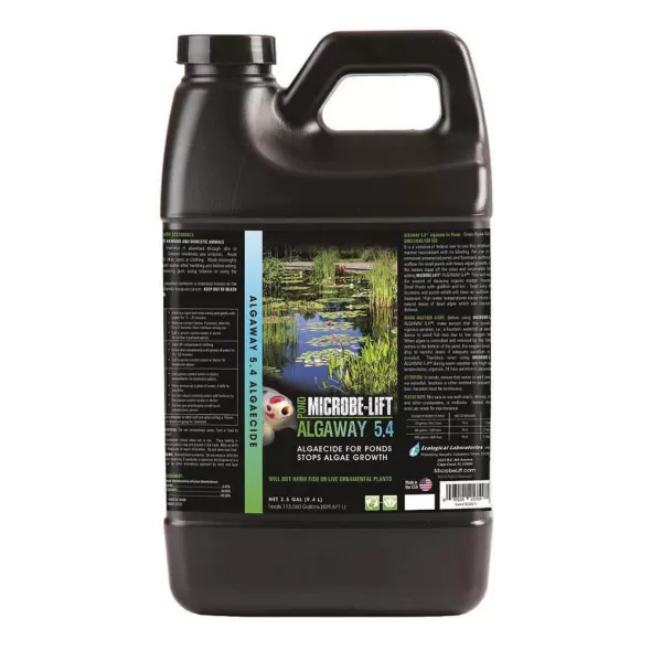 2.5 gal Pale Yellow Liquid Mild Inoffensive Odor Algaecide | MICALGA2G