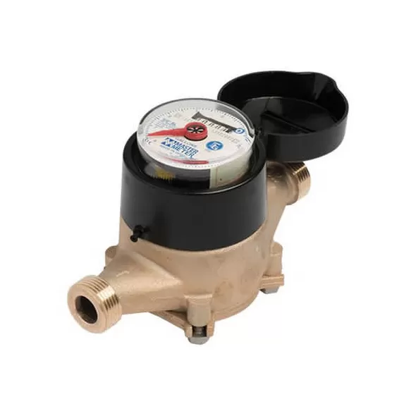 3 to 50 gpm 150 psi 1" BLMJ Series Standard Register Bottom Load Multi-Jet Water Meter | MWMM010