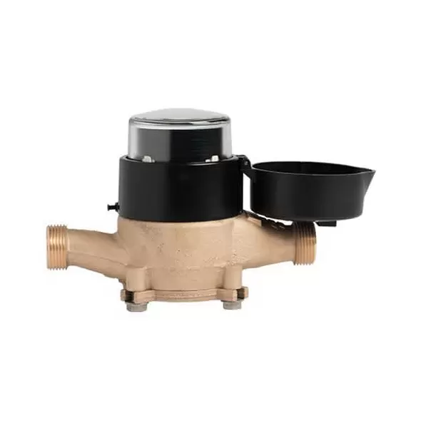 3 to 50 gpm 150 psi 1" BLMJ Series Standard Register Bottom Load Multi-Jet Water Meter | MWMM010