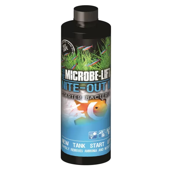 8 oz Brown Pink Liquid Like Yeast Odor Aquarium Nitrifying Bacteria | MICNITEH08