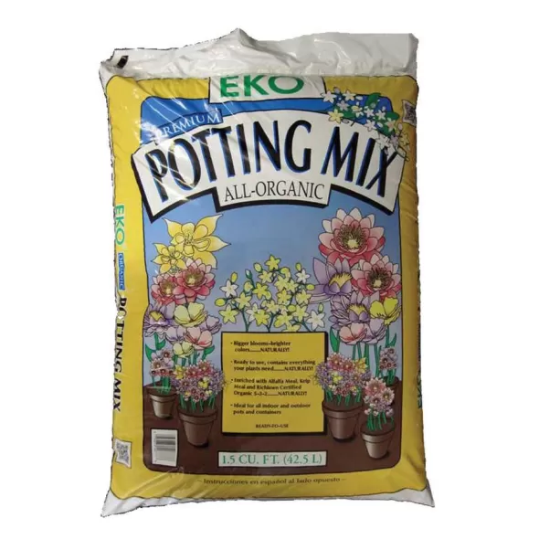 Bag 1.5 cu-ft Coverage Eko Organic Putting Soil | RCHEKOPOTTINGMIX